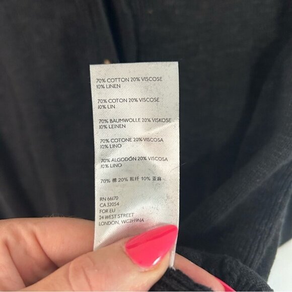 NWT Free People Beach Lounge Casual Top Shorts Black Set Women’s Size XS - Picture 4 of 11